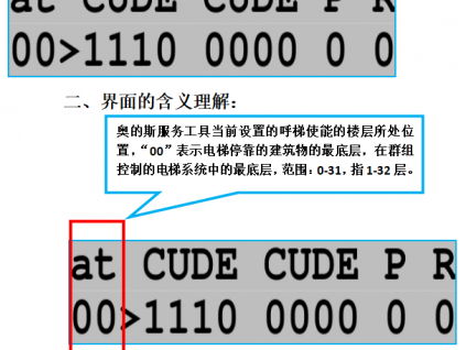 奥的斯电梯TCBC/GECB板的楼层停靠呼梯开门使能的选择