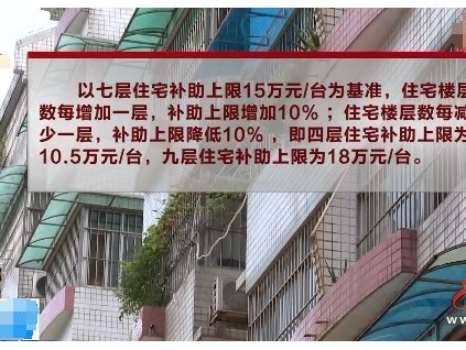 广西出台既有住宅加装电梯管理新规定 最高每台补助18万元